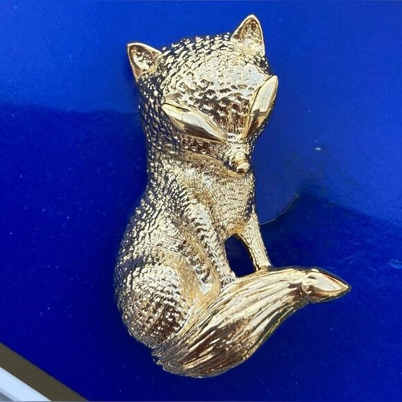 Vintage 80’s Fox Pin - Picture 1 of 3